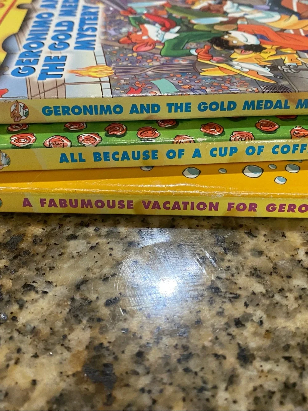 3 Geronimo Stilton Children’s Series Scholastic Elisabetta Dami Books 9,10 & 33